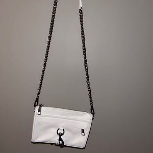 Rebecca Minkoff White/Silver Bag
